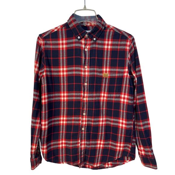 Simply Southern Casual Checkered Long‎ Sleeve Collared Shirt Multicolor Size S - Picture 1 of 9